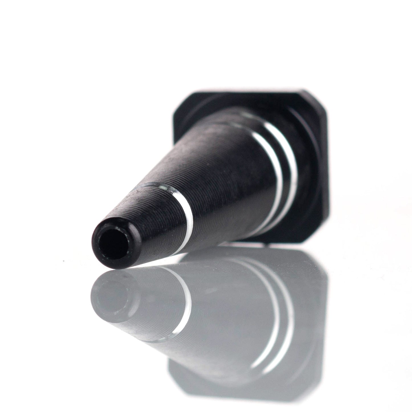 Glass Tobacco Pipe - Black Hand Pipe YD4560