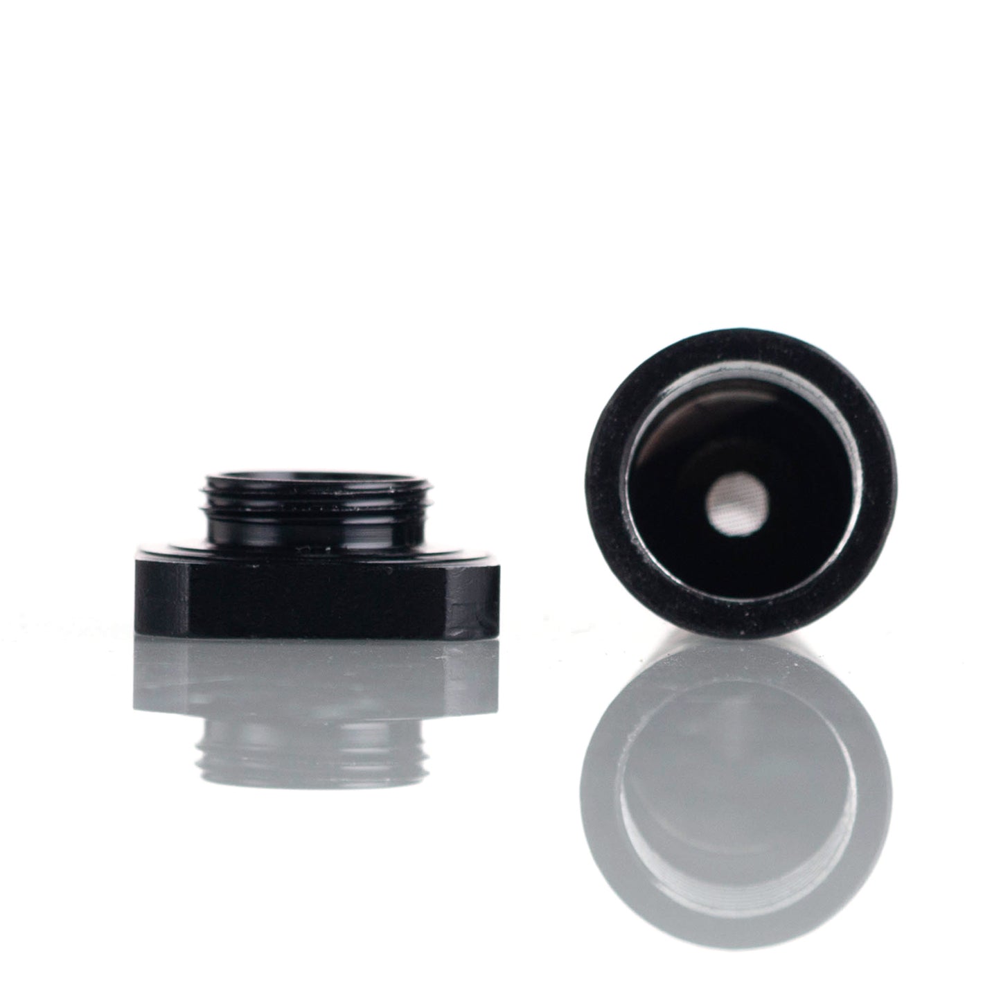 Glass Tobacco Pipe - Black Hand Pipe YD4560