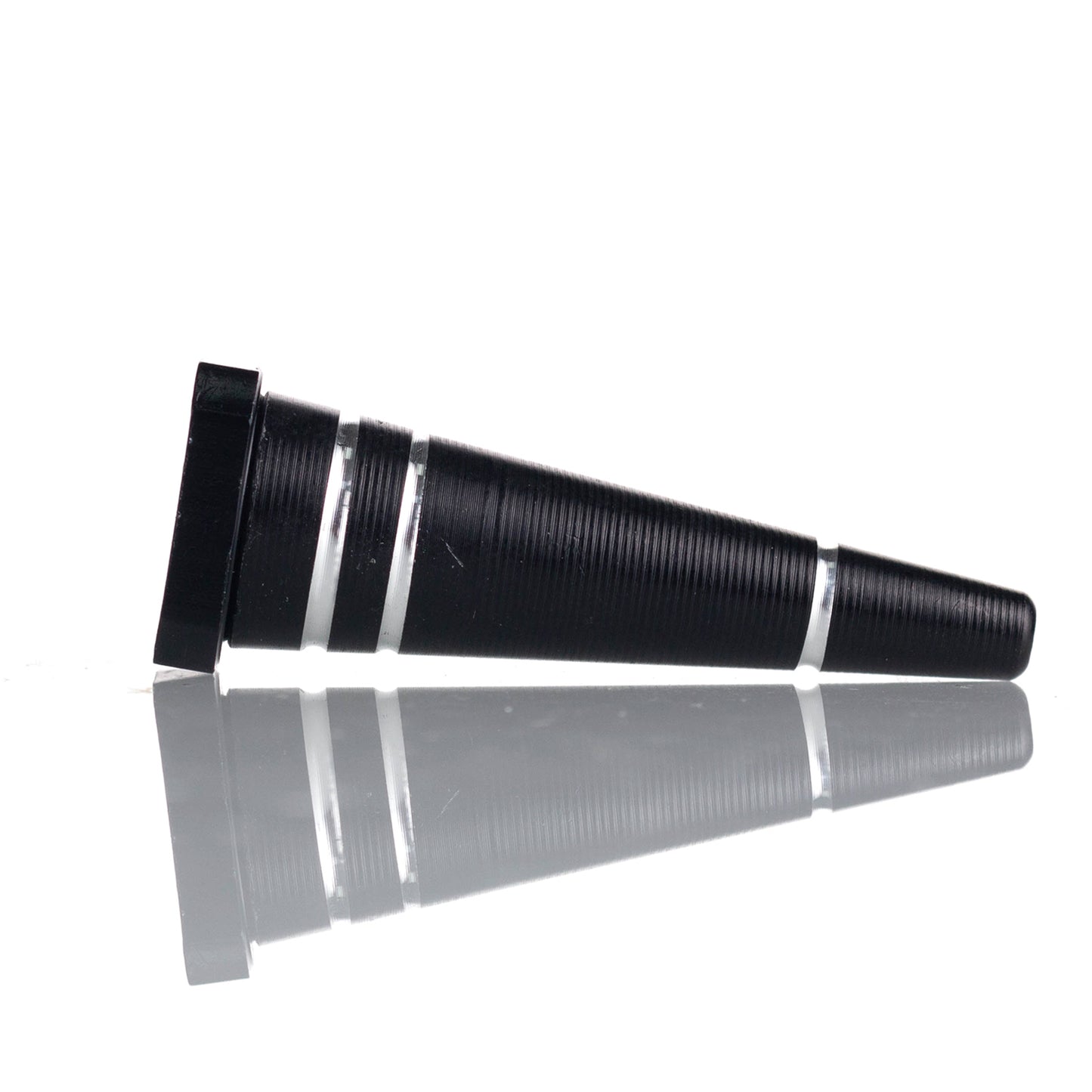 Glass Tobacco Pipe - Black Hand Pipe YD4560