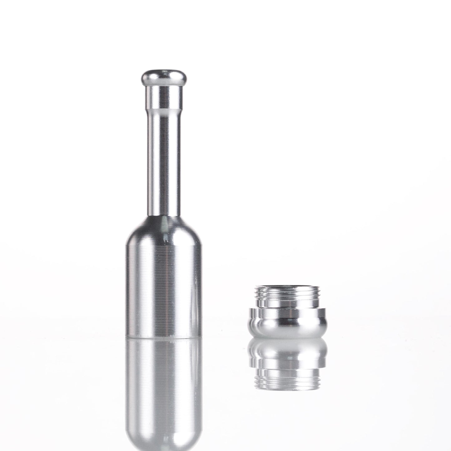 Barrel Metal Tobacco Pipe - 68mm Hand Pipe YD4413 （Random Color）