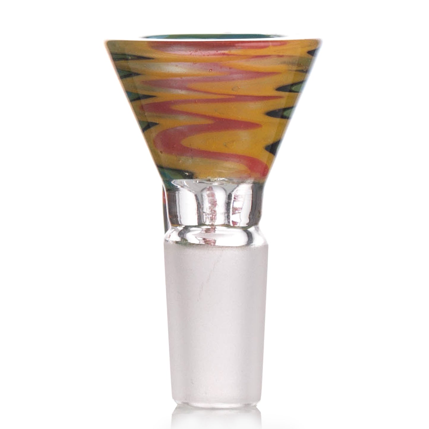 Colorful Floral Glass Bowl Piece PT1261