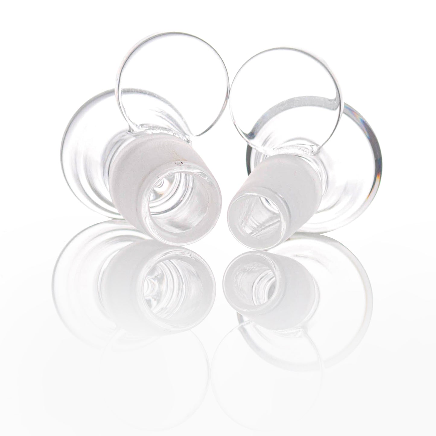 Colorful Round Handle Clear Glass Bowl Piece PT2265