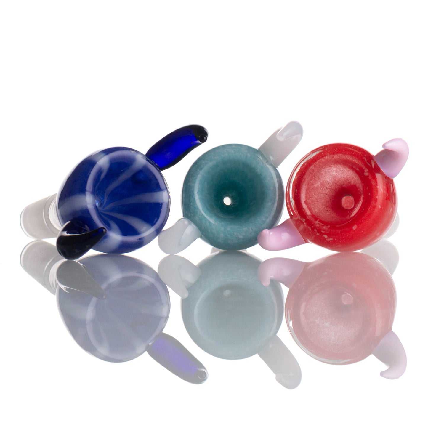 Bull Horn Glass Bowl Piece PT456