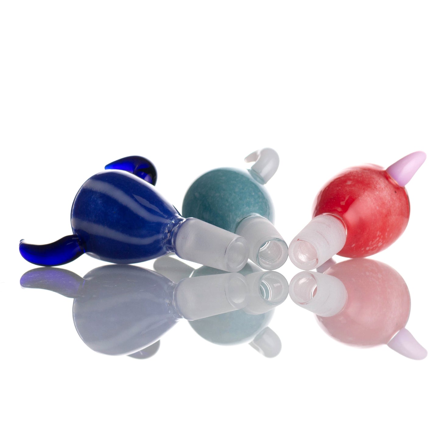 Bull Horn Glass Bowl Piece PT456
