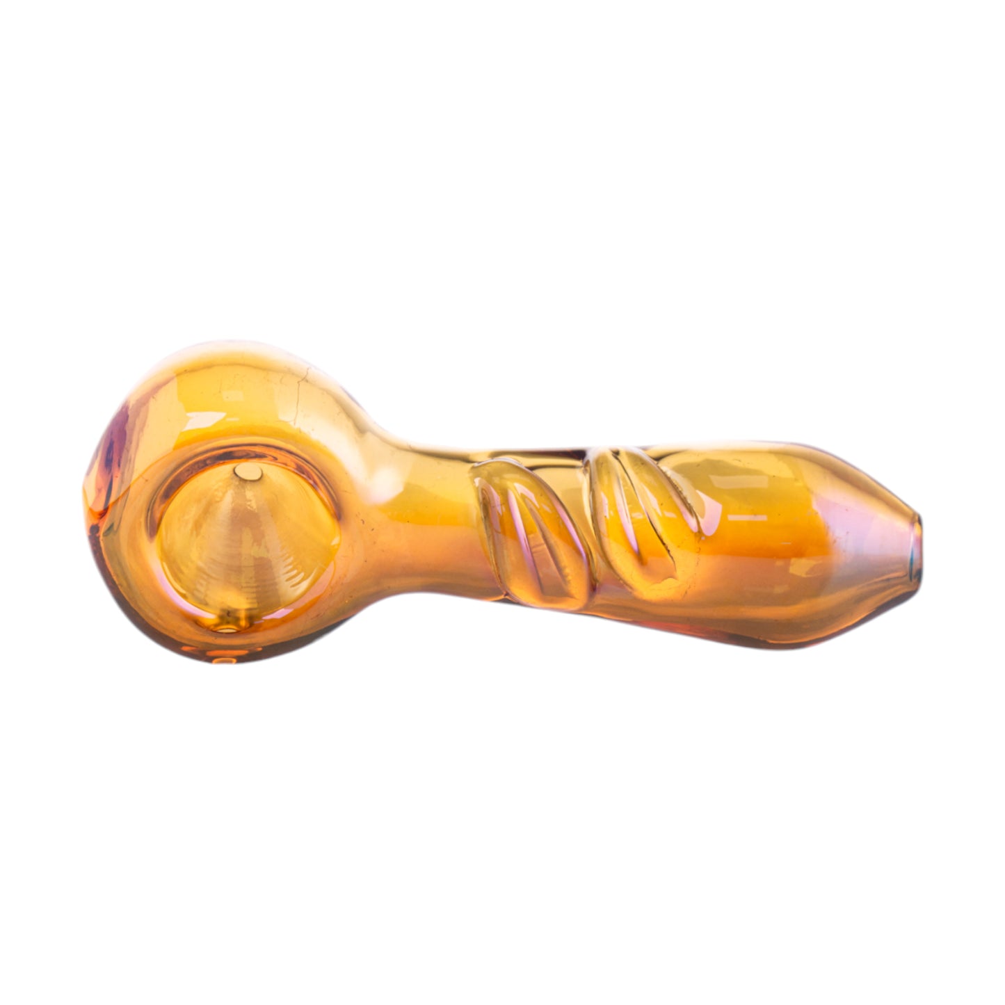 Hand-Blown Glass Seed Bowl Collectible, YD10330（Random Color）