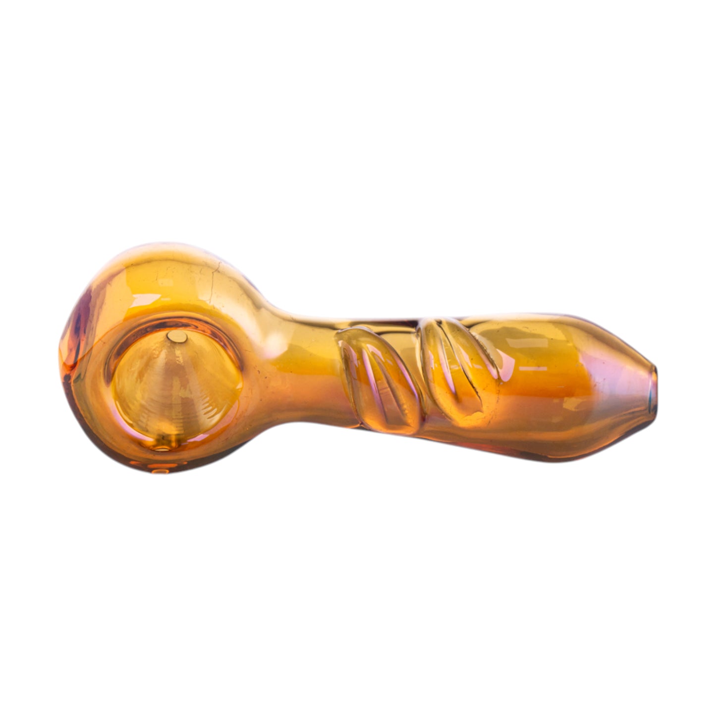 Hand-Blown Glass Seed Bowl Collectible, YD10330（Random Color）