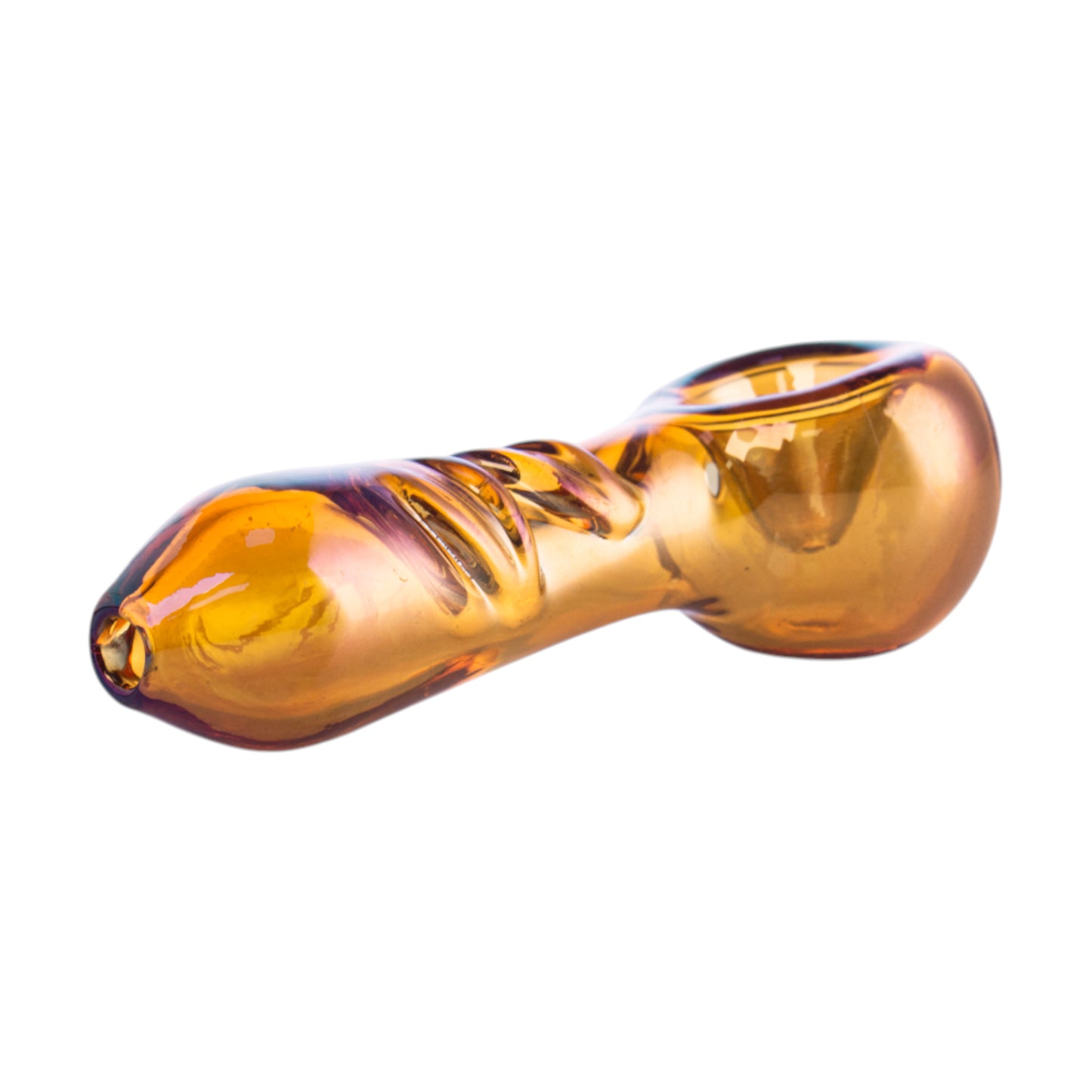 Hand-Blown Glass Seed Bowl Collectible, YD10330（Random Color）