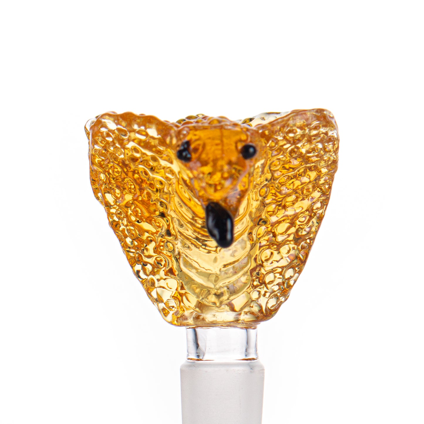Double Snake Glass Bowl Piece PT5034