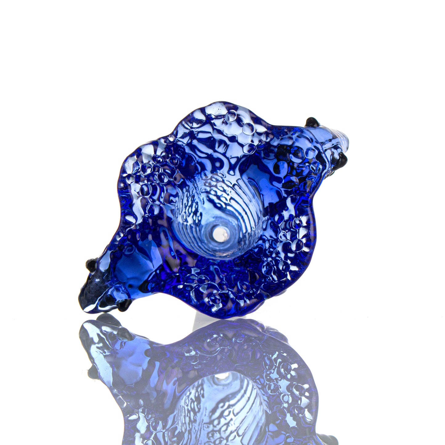 Double Snake Glass Bowl Piece PT5034