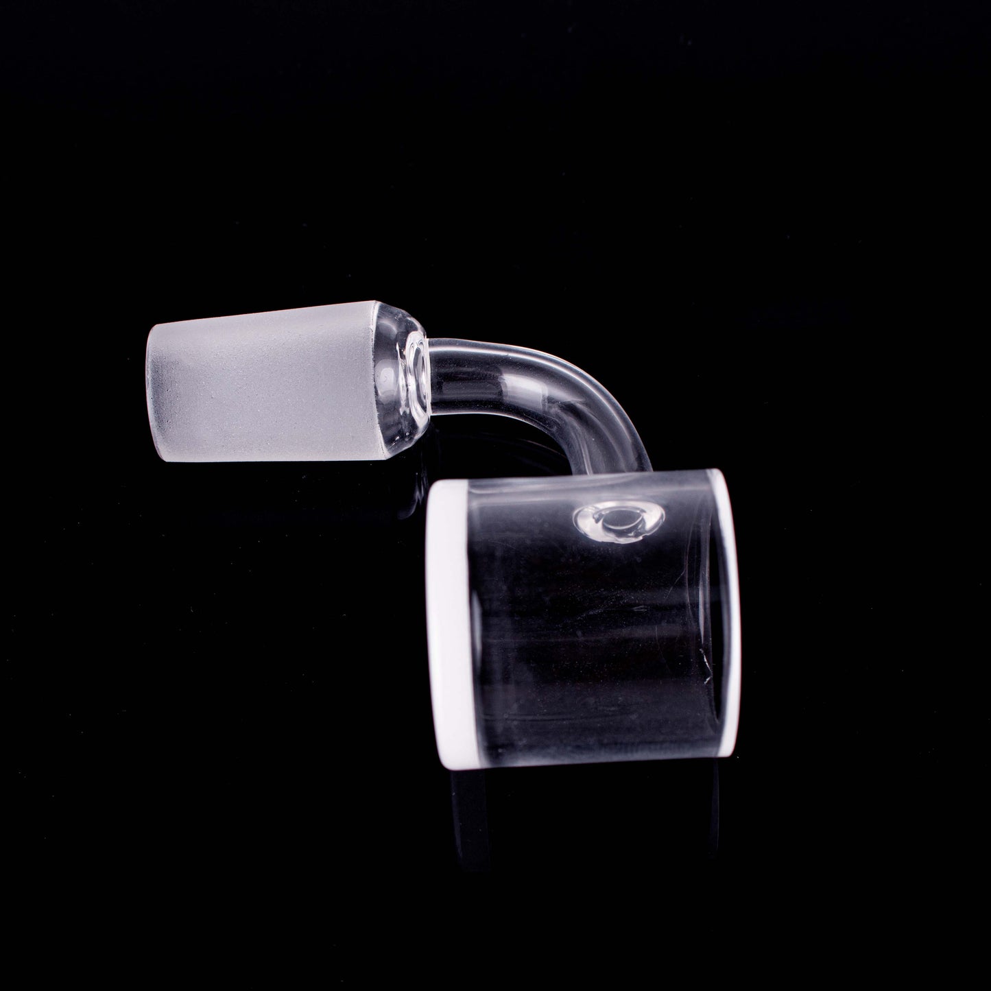 30mm Quartz Banger with White Bottom - 2mm Wall D30475