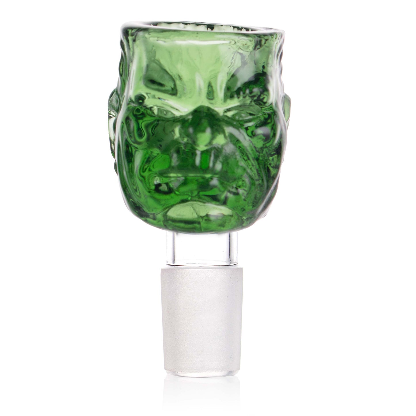 Solid Color Soldier Face Glass Bowl Piece PT4122