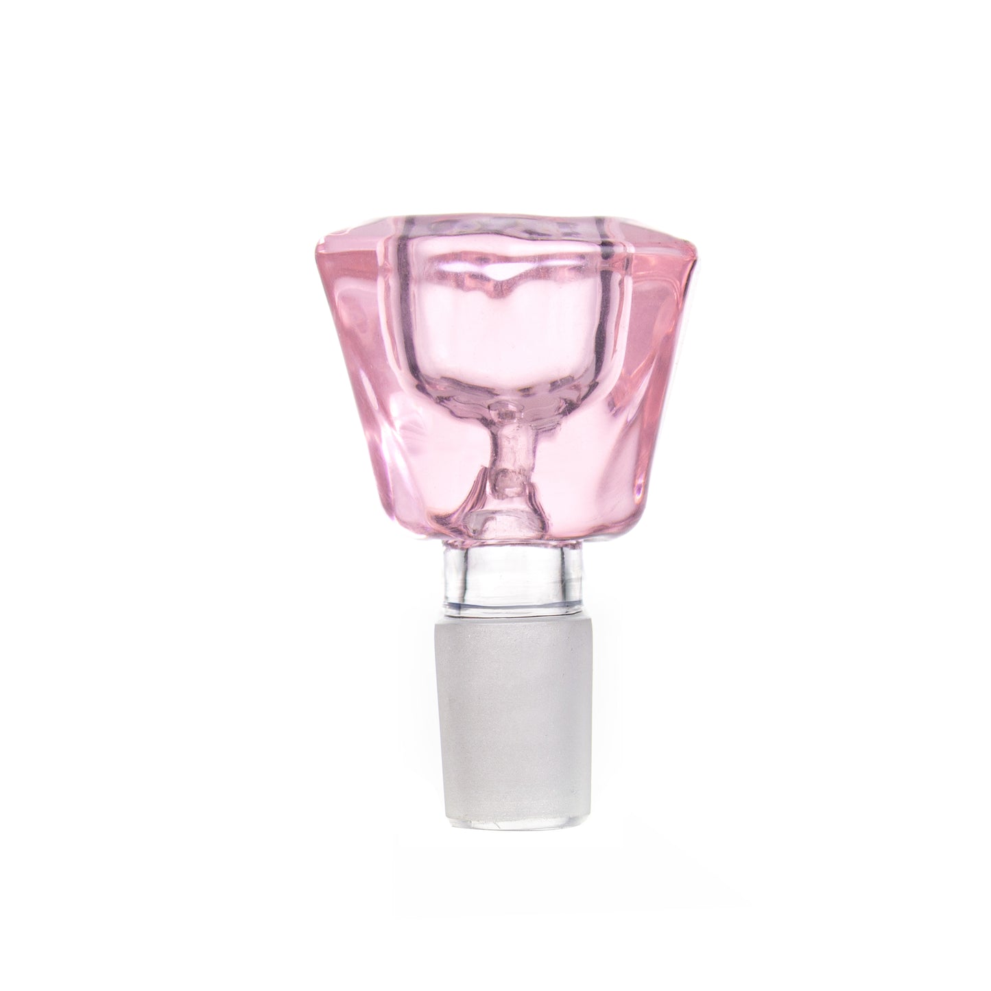 Hexagon Diamond Shape Glass Bowl Piece PT5201