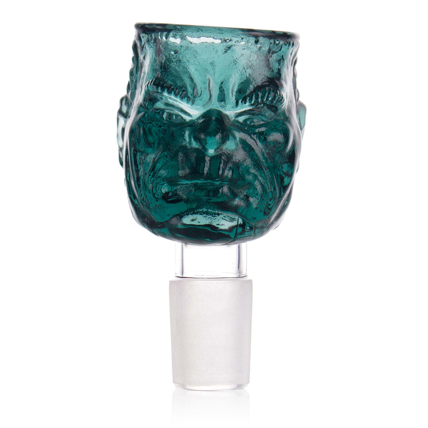 Solid Color Soldier Face Glass Bowl Piece PT4122