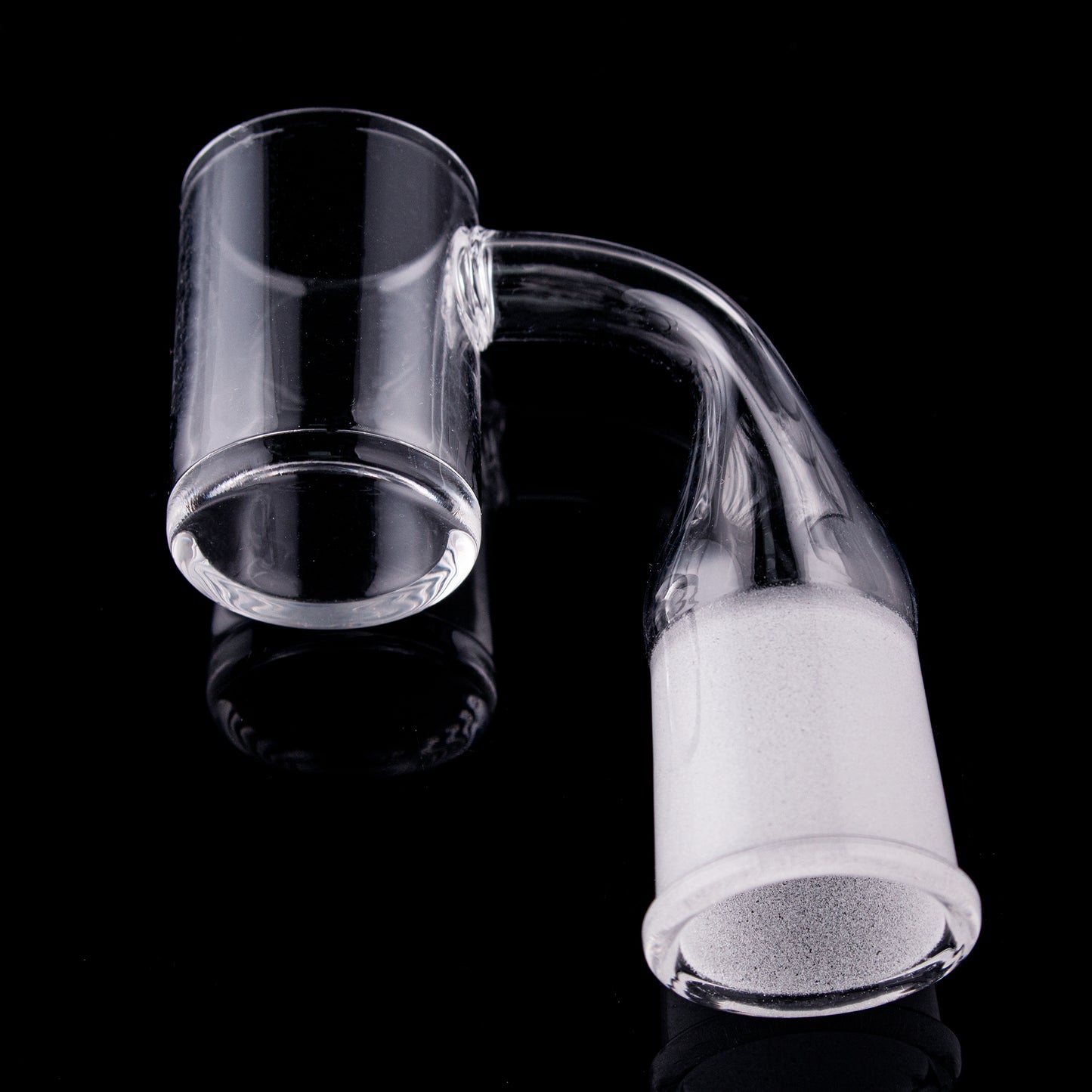 25mm Frosted Quartz Banger - 2mm Wall 4mm Bottom D2502