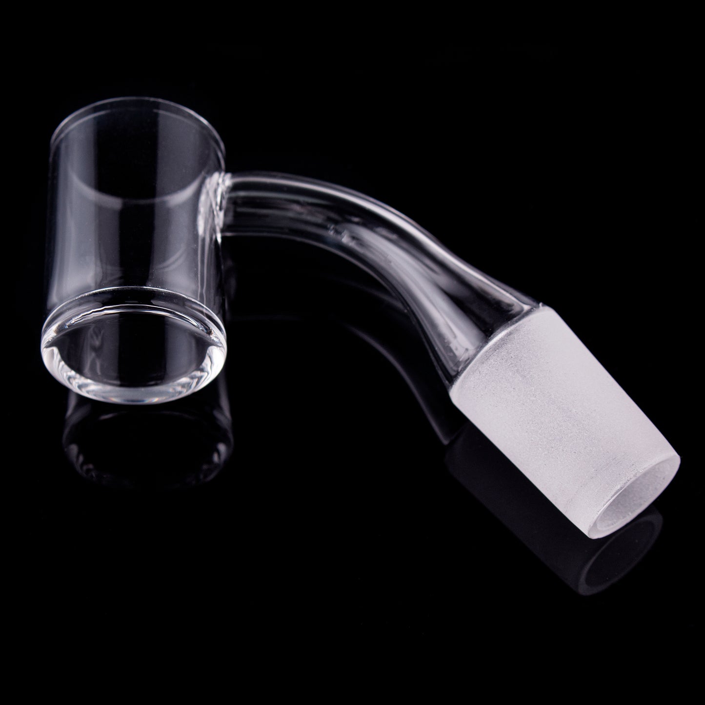 25mm Frosted Quartz Banger - 2mm Wall 4mm Bottom D2502