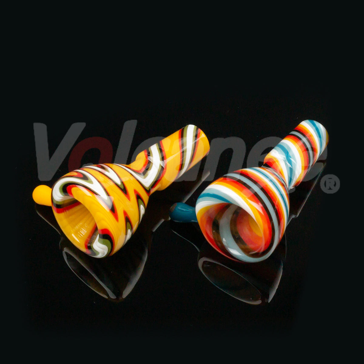 Colorful Swirl Glass Bowl Piece PT236