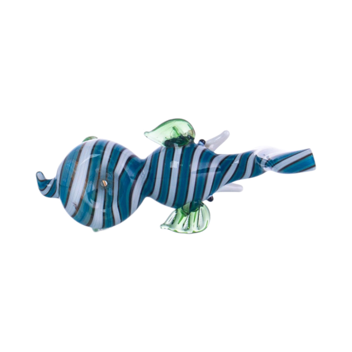Hand-Painted Glass Animal Figurine, YD3417（Random Color）