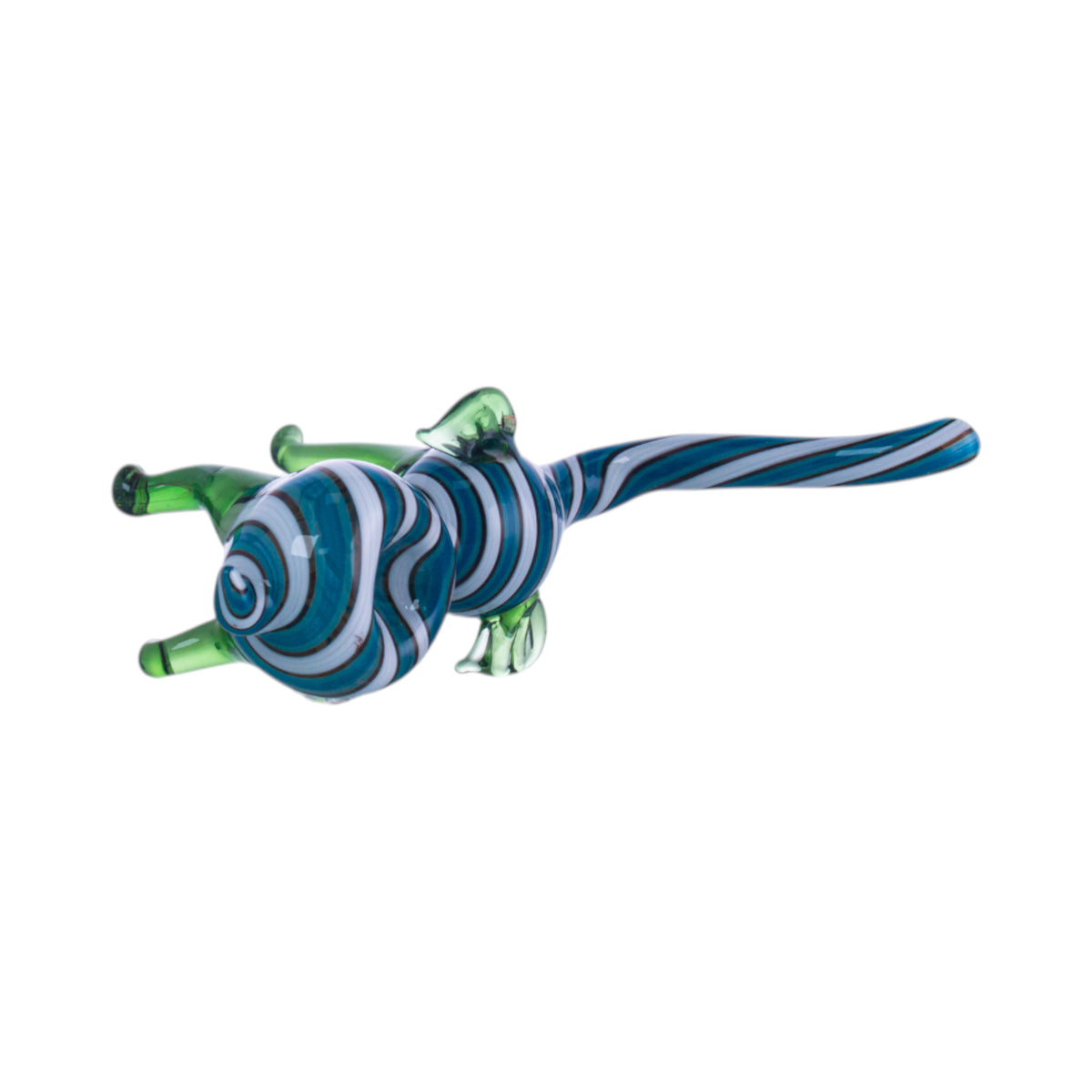 Hand-Painted Glass Animal Figurine, YD3417（Random Color）