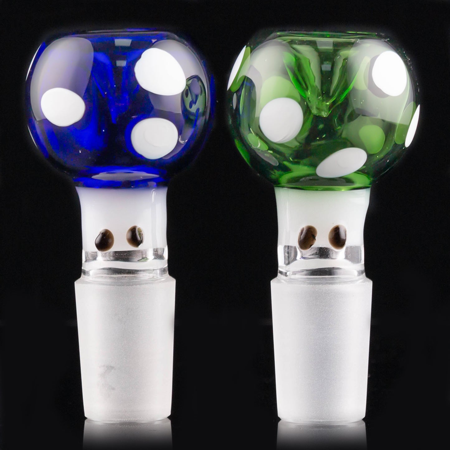 Mushroom Shape Glass Bowl Piece PT1315
