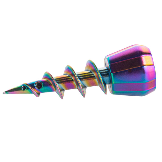 Nail Metal Tobacco Pipe - 65mm Hand Pipe YD5237（Random Color）