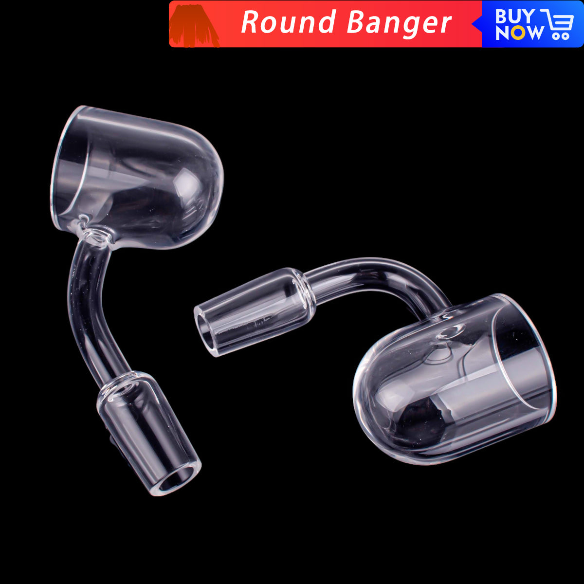 30mm Round Bottom Quartz Banger - 3mm Wall D30793