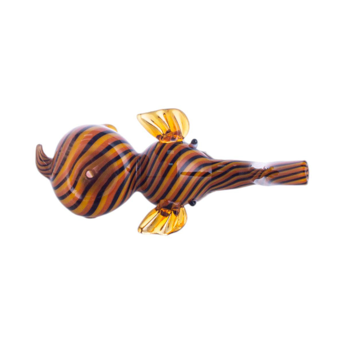 Hand-Painted Glass Animal Figurine, YD3417（Random Color）