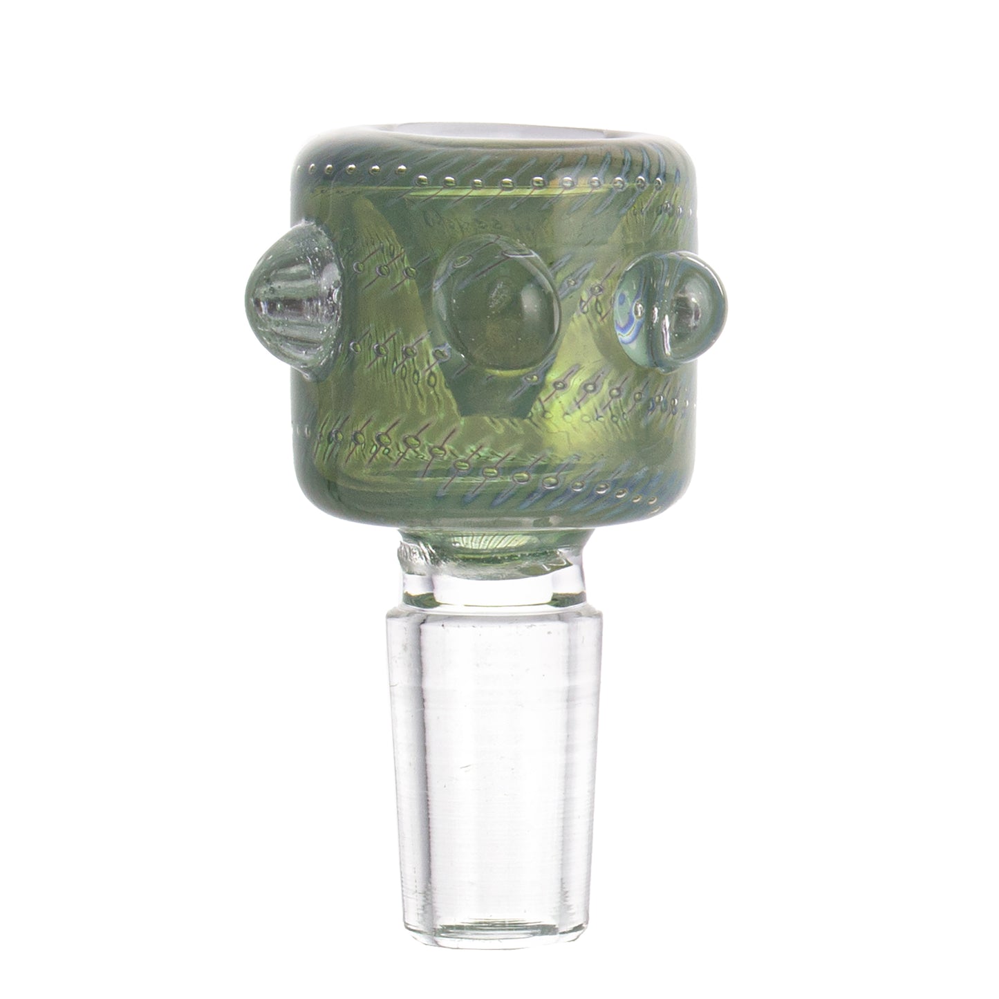 Dotted Glass Bowl Piece with Clear Joint PT3280