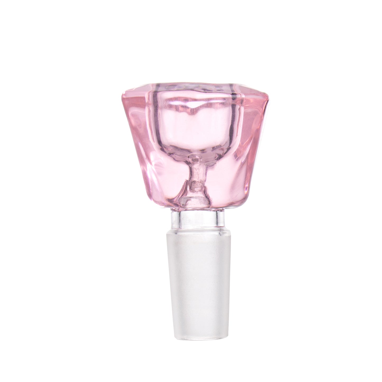 Hexagon Diamond Shape Glass Bowl Piece PT5201