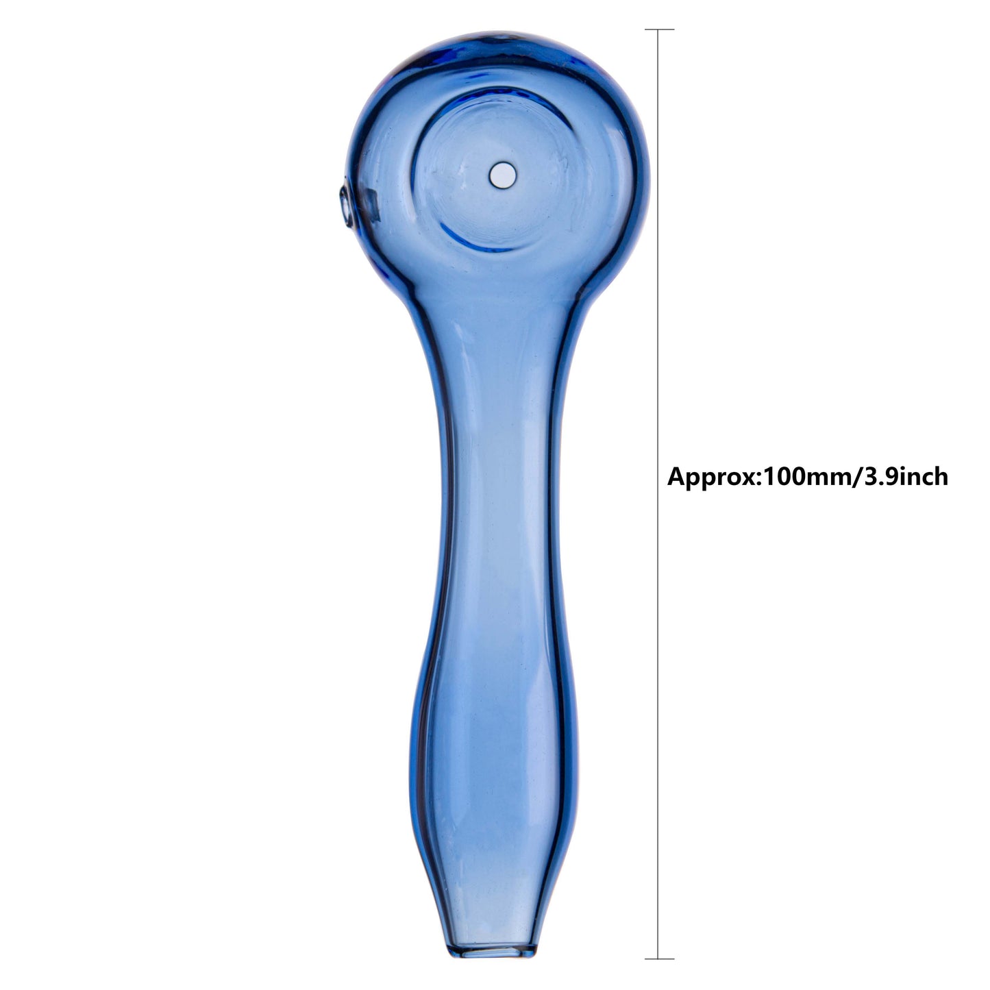 Glass Tobacco Pipe - 100mm Hand Pipe YD4657