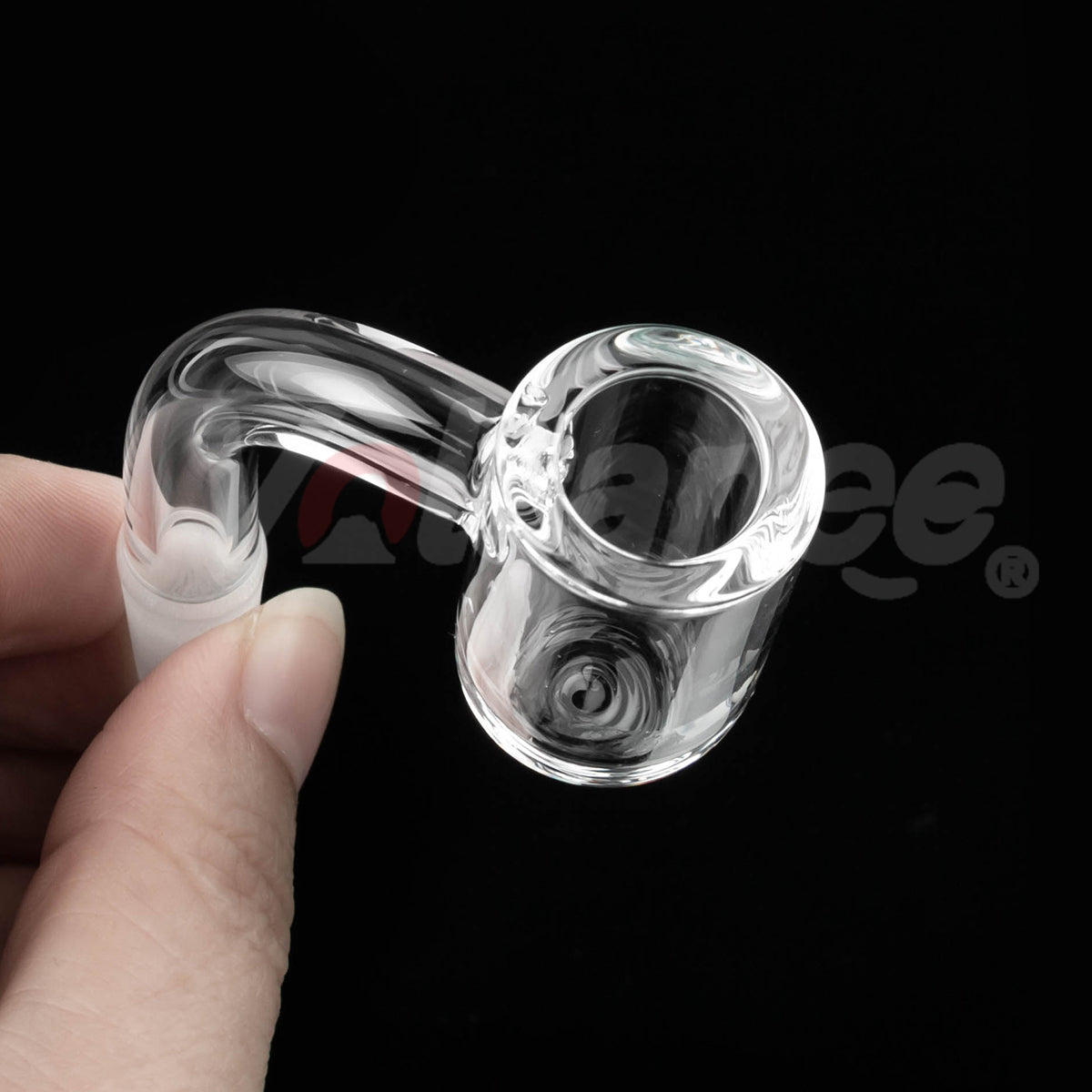 20mm Flat Quartz Banger - 4mm Wall 4mm Bottom D2035