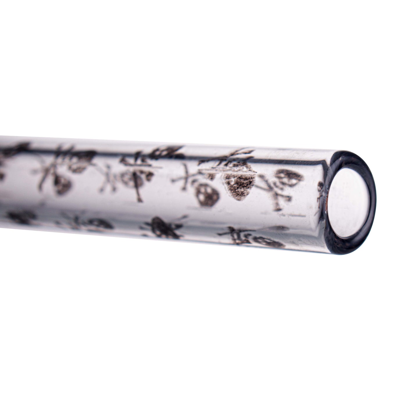 Skull Metal Tobacco Pipe - 95mm Hand Pipe YD4665（Random Color）