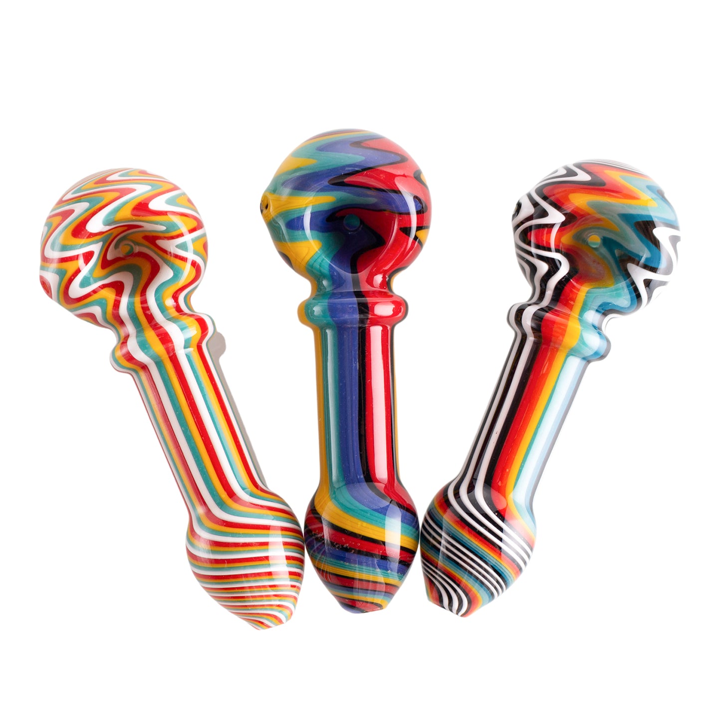 Glass Smoking Pipe YD2681 （Random Color）