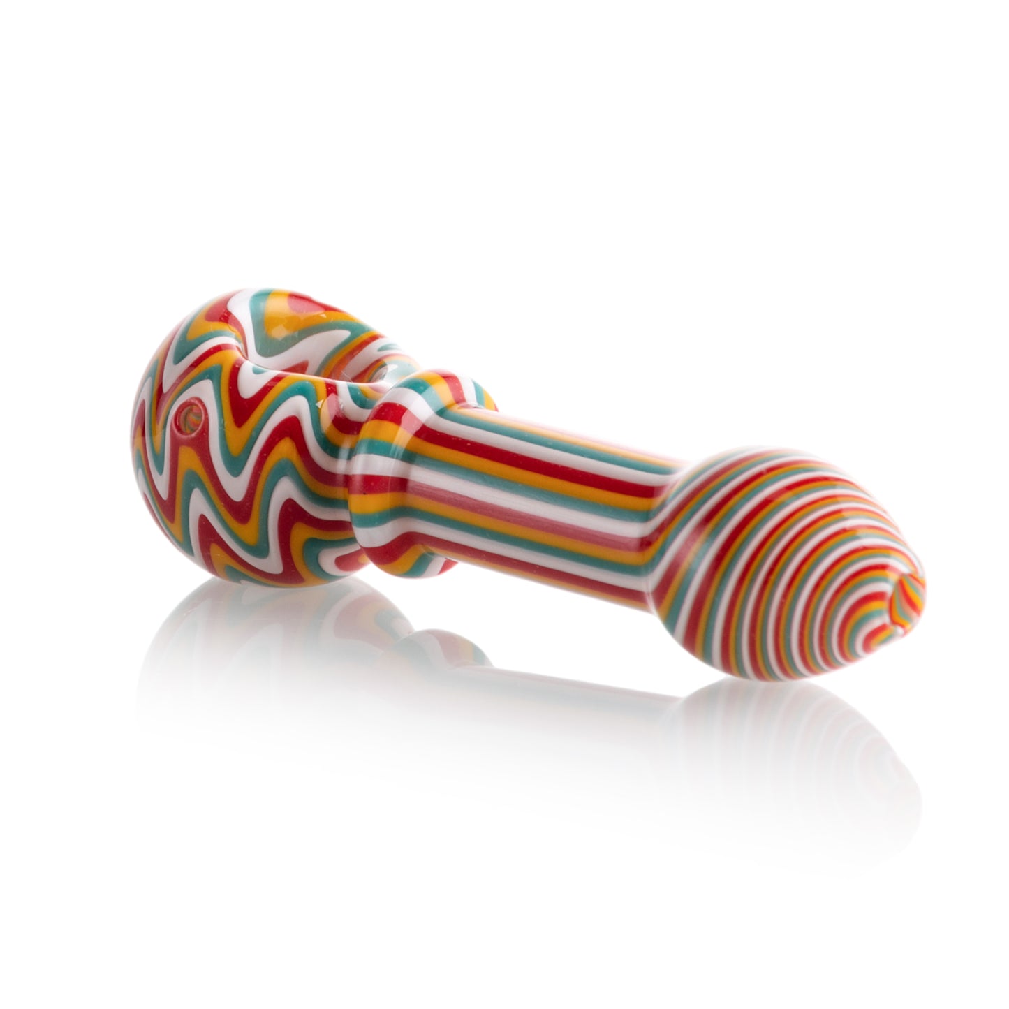 Glass Smoking Pipe YD2681 （Random Color）