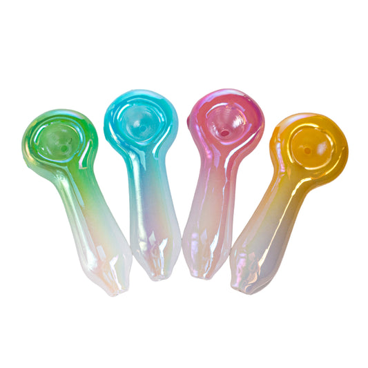 Glass Tobacco Pipe - 102mm Hand Pipe YD8009 （Random Color）
