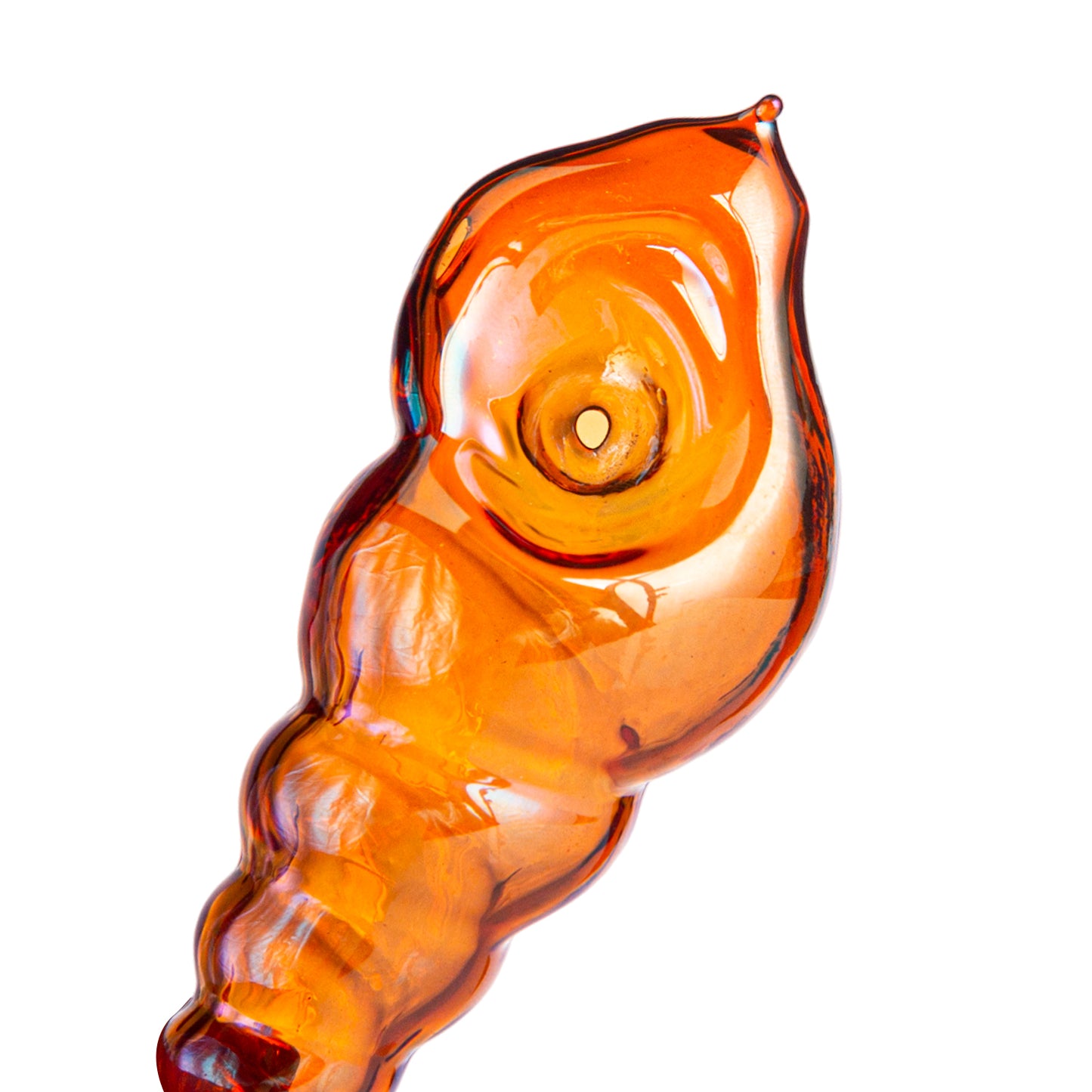 Glass Bottle Tobacco Pipe - 110mm Hand Pipe YD8007