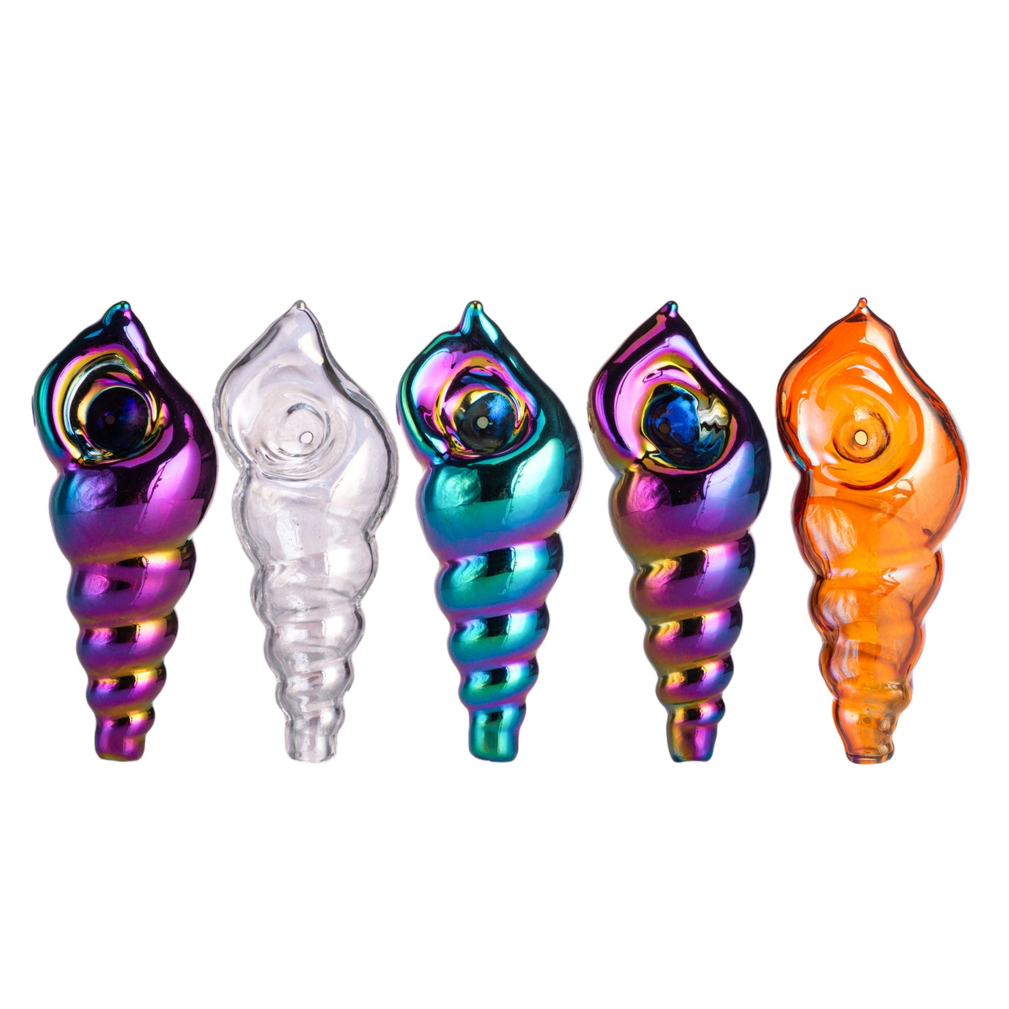 Glass Bottle Tobacco Pipe - 110mm Hand Pipe YD8007