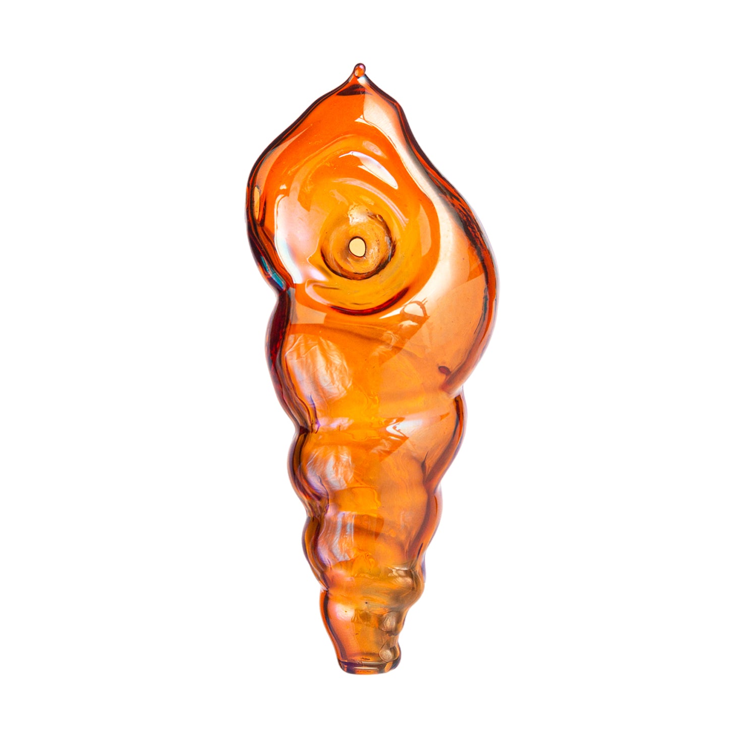 Glass Bottle Tobacco Pipe - 110mm Hand Pipe YD8007