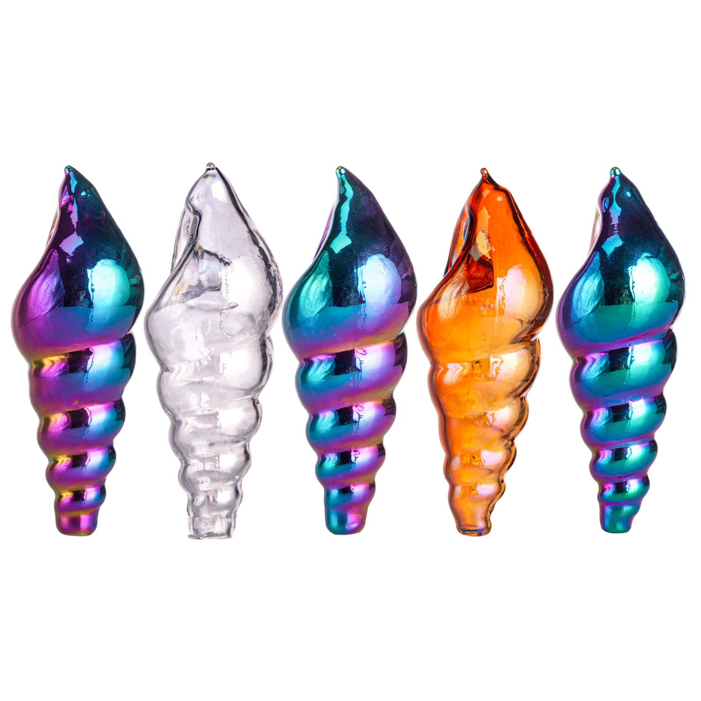 Glass Bottle Tobacco Pipe - 110mm Hand Pipe YD8007