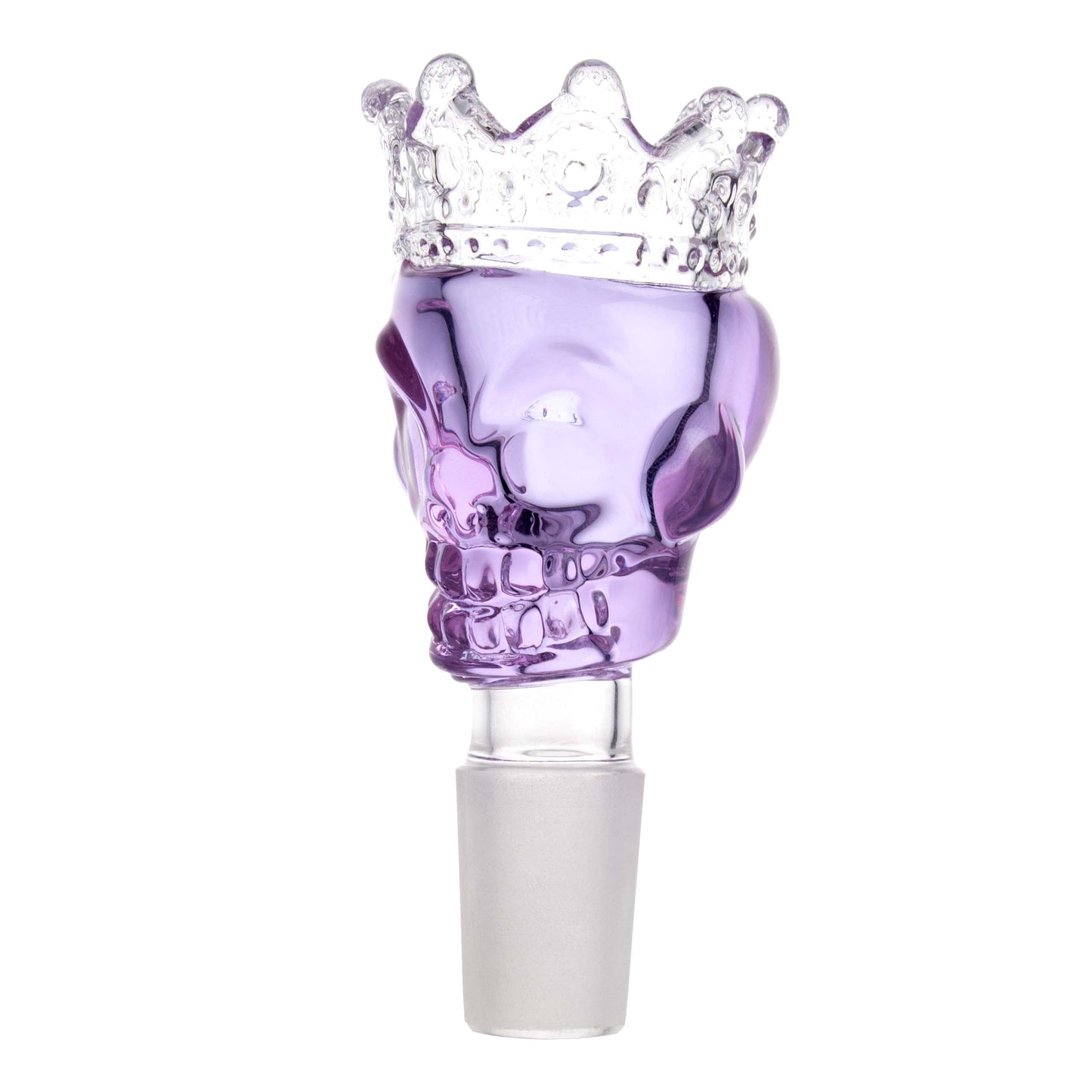 Large Crown Skull Glass Bowl Piece PT249