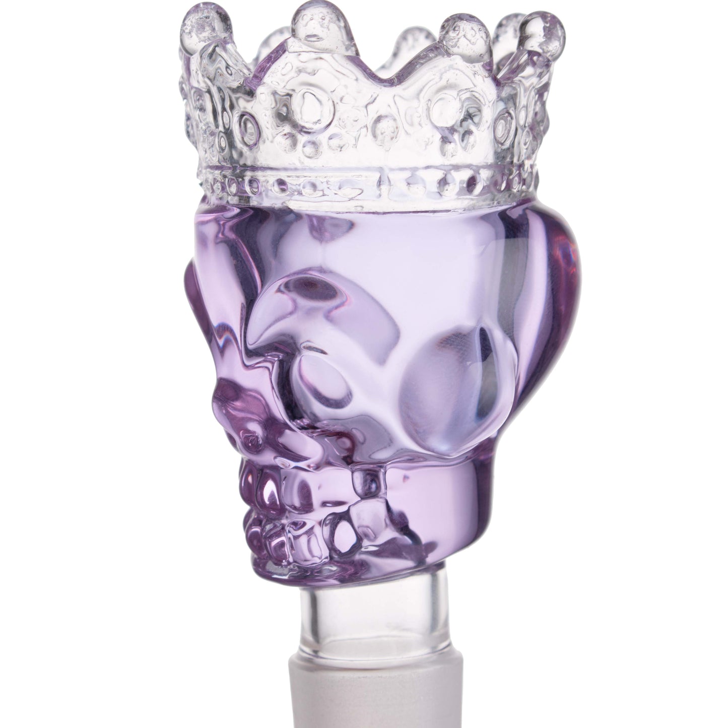 Large Crown Skull Glass Bowl Piece PT249