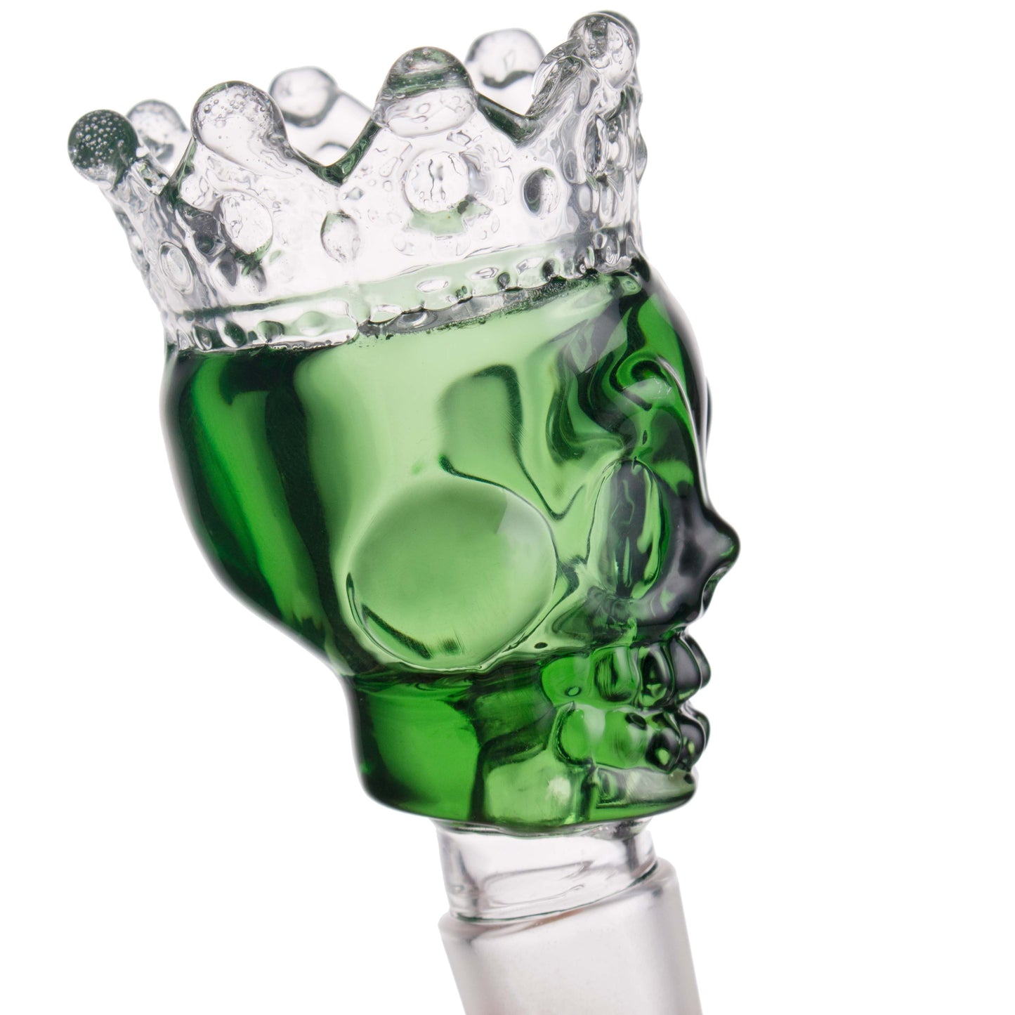 Large Crown Skull Glass Bowl Piece PT249