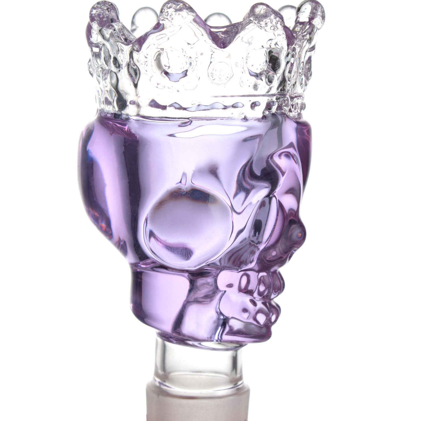 Large Crown Skull Glass Bowl Piece PT249