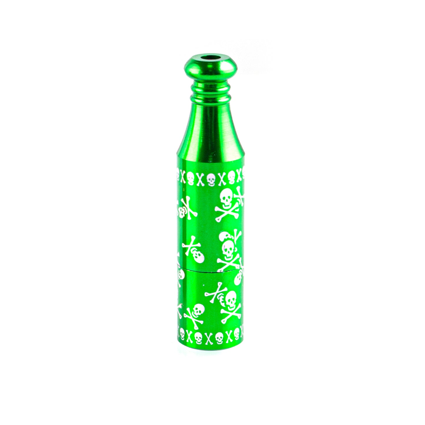 Skull Metal Tobacco Pipe - Hand Pipe YD4438
