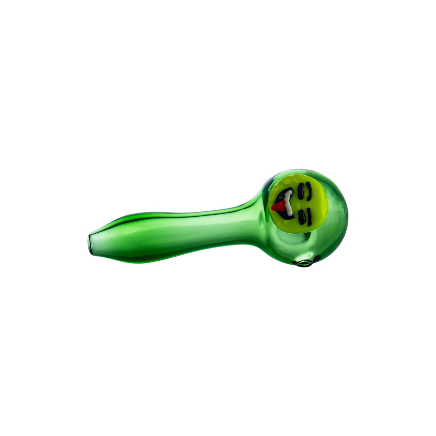 Hand-Blown Glass Smiley Bowl Collectible, YD4824