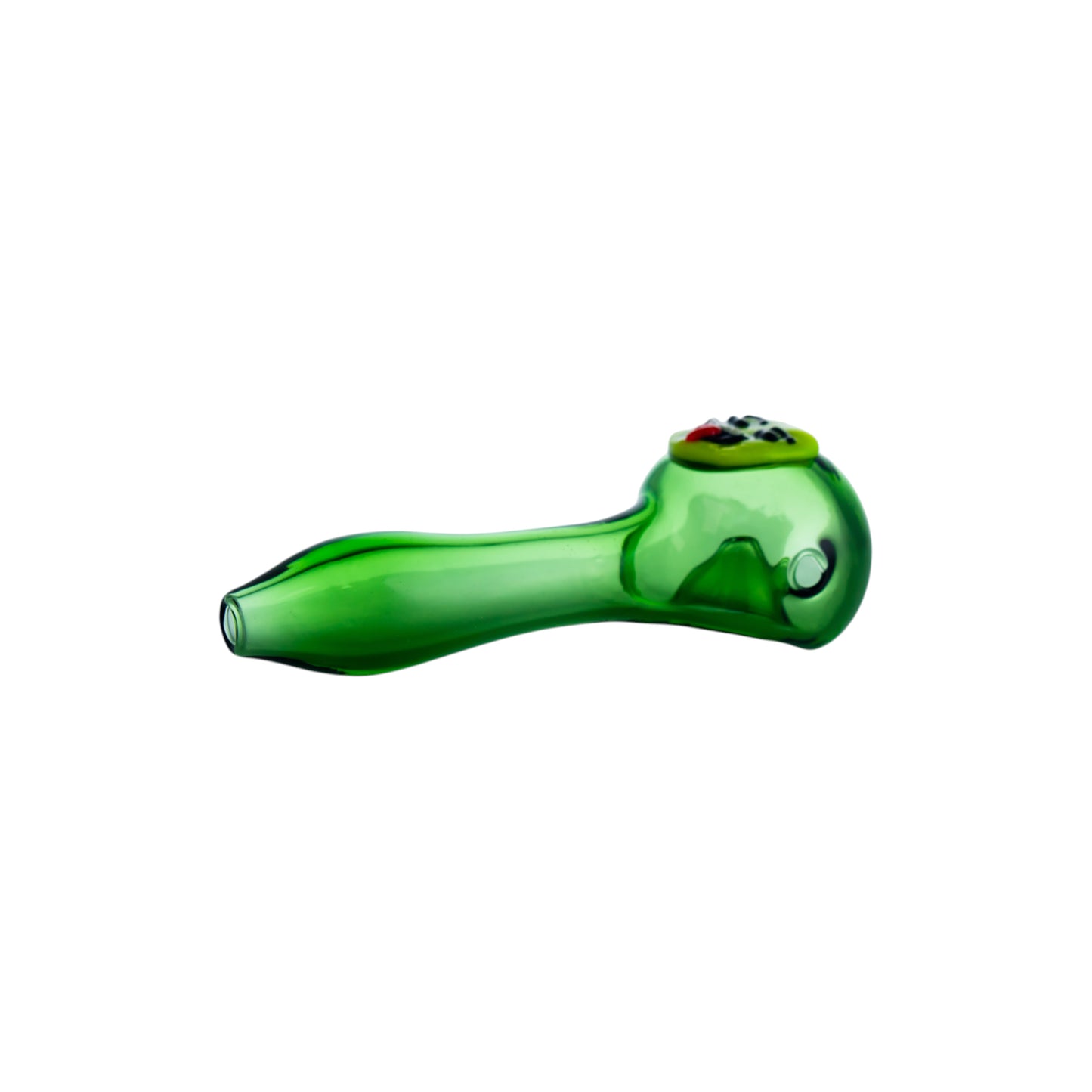 Hand-Blown Glass Smiley Bowl Collectible, YD4824