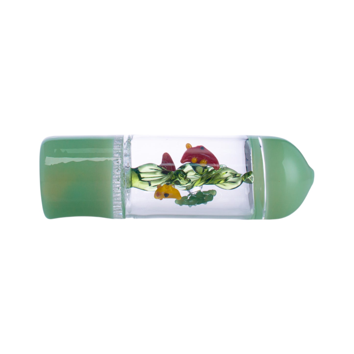 Fish-Shaped Glass Art Decor, YD6398