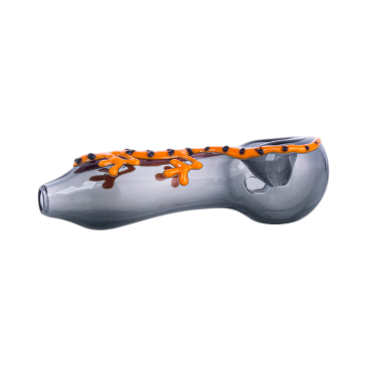 Hand-Painted Gecko Glass Art Decor, YD5590