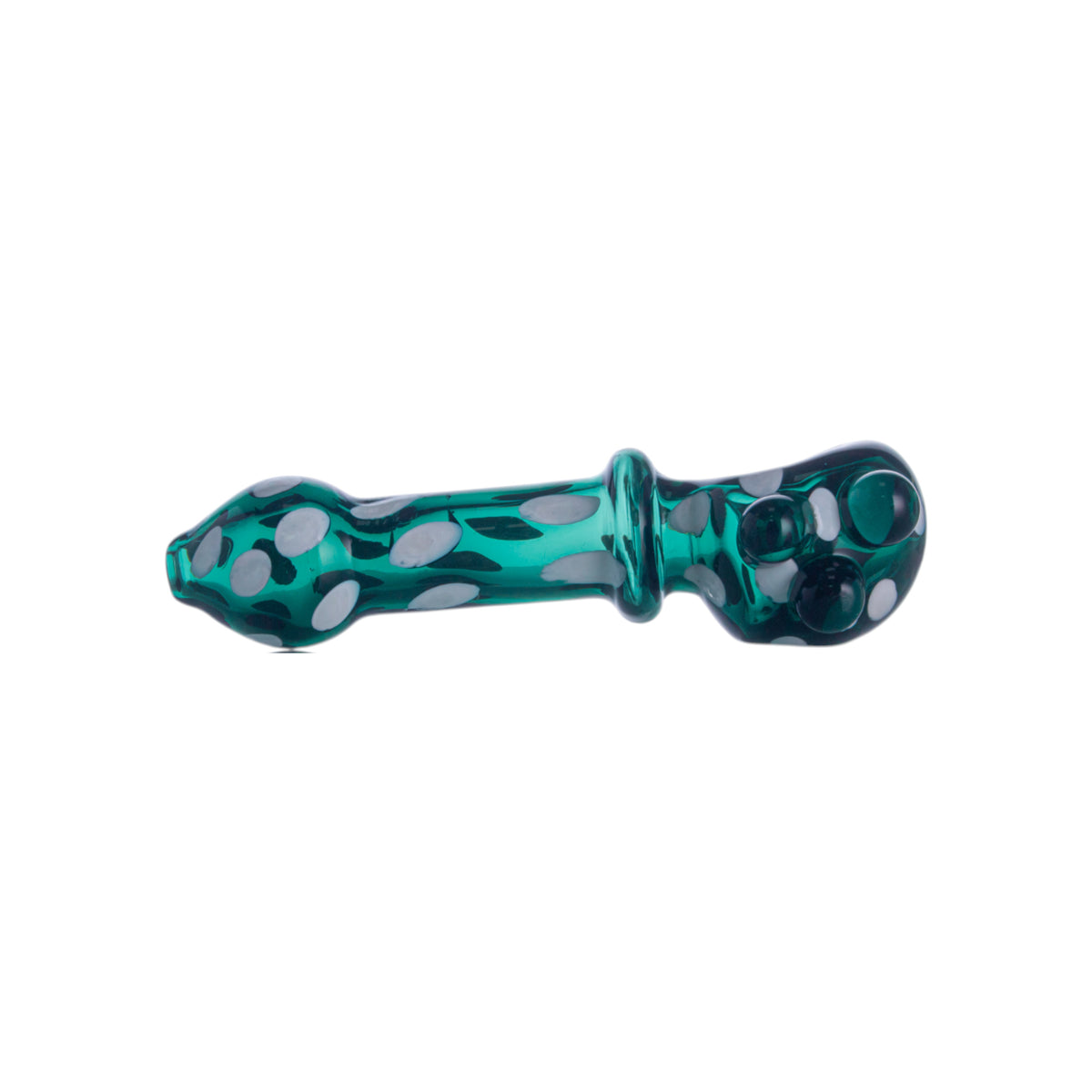 Hand-Blown Glass Polka Dot Decor, YD8877