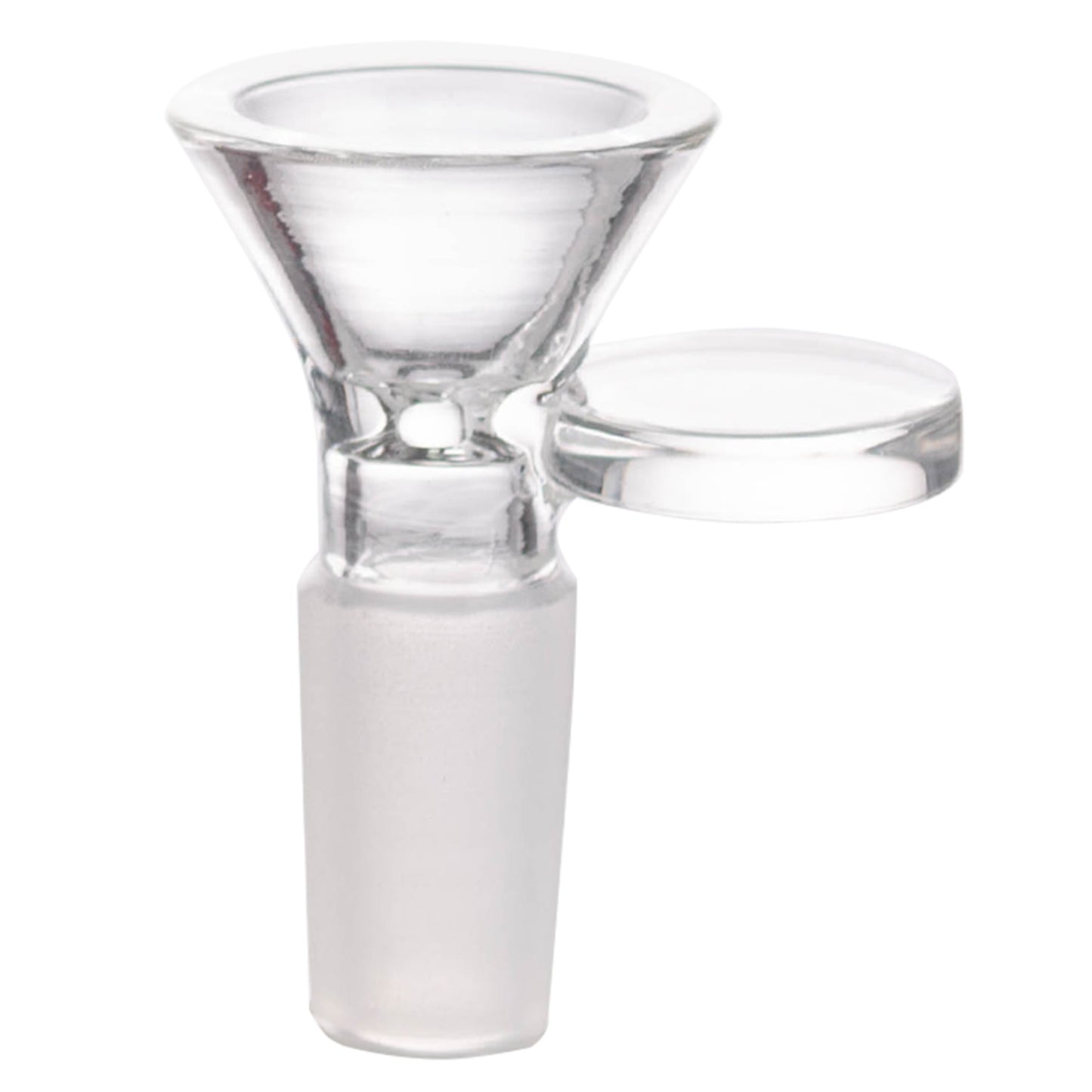 Colorful Round Handle Clear Glass Bowl Piece PT2265