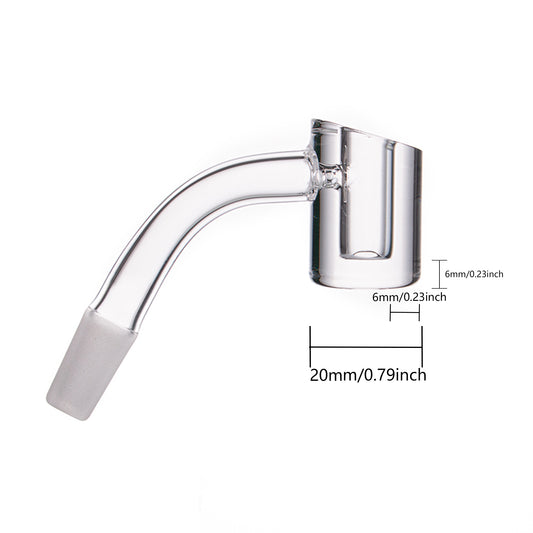 20mm Bevel Quartz Banger - 6mm Wall 6mm Bottom D201519